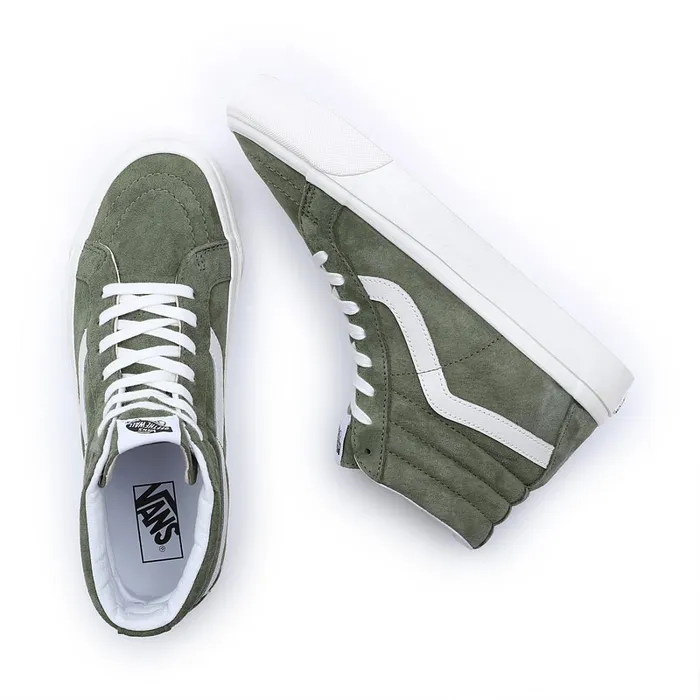 Vans View All Men Pig Suede Sk8Hi 38 DX Shoes Green