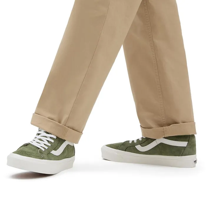 Vans View All Men Pig Suede Sk8Hi 38 DX Shoes Green