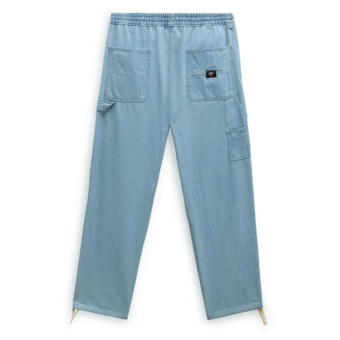 Vans View All Men Range Baggy Tapered Carpenter Ewaist Trousers Blue