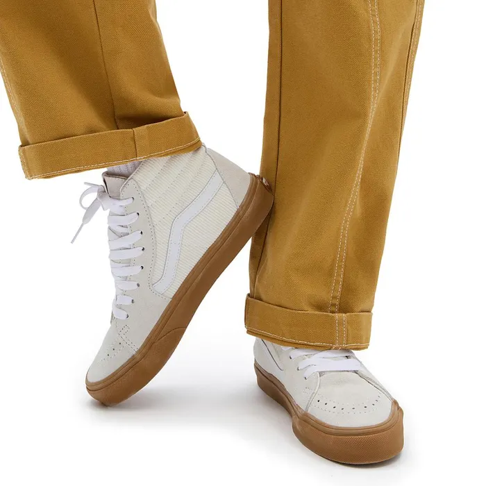 Vans View All Men Sk8Hi Corduroy Shoes White
