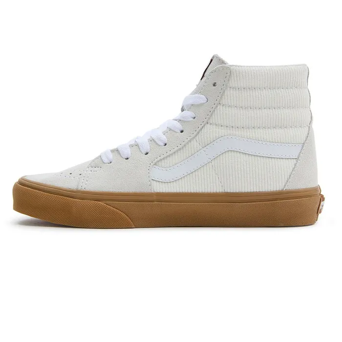 Vans View All Men Sk8Hi Corduroy Shoes White