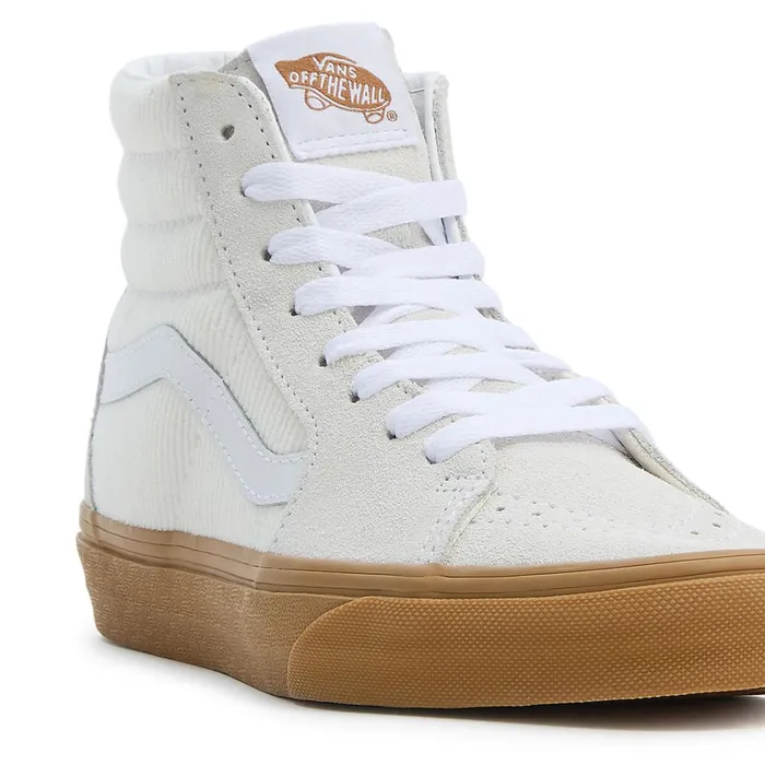 Vans View All Men Sk8Hi Corduroy Shoes White
