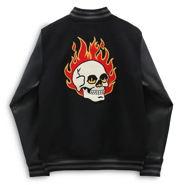 Vans View All Men Stevens Varsity Jacket Black