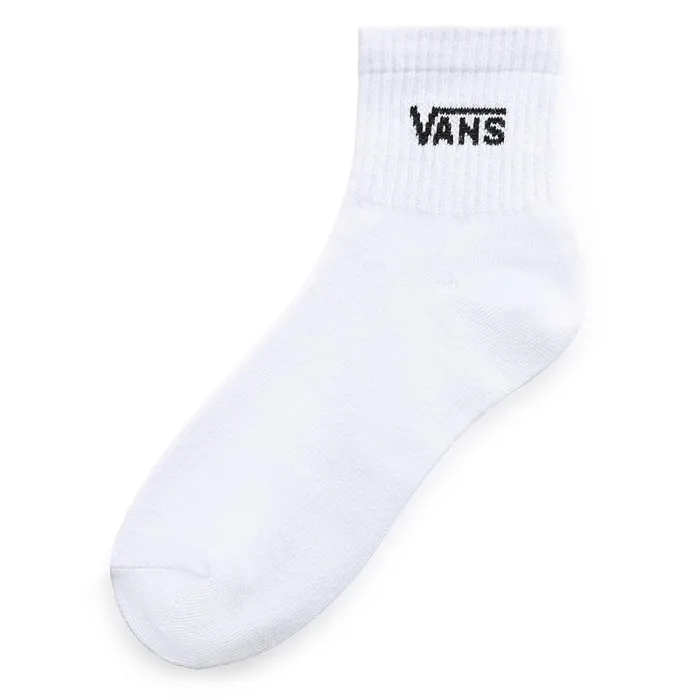 Vans View All Women Half Crew Socks US 6510 1 Pair White