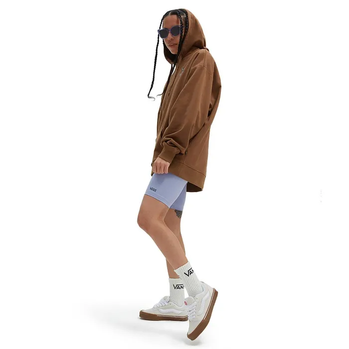 Vans View All Women Skullfly Oversized Pullover Hoodie Brown