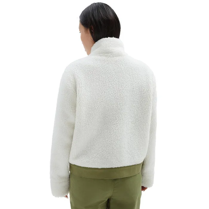Vans View All Women Tevis Sherpa Fleece Jacket White
