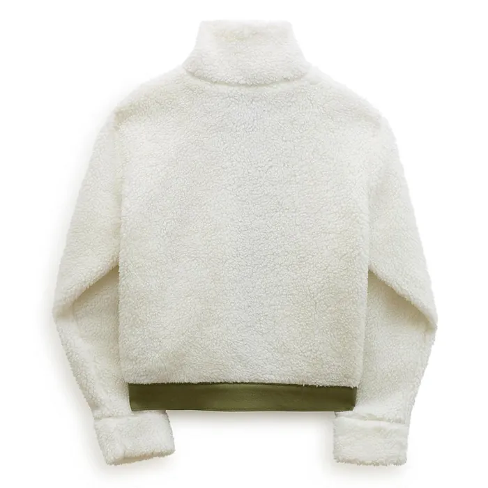 Vans View All Women Tevis Sherpa Fleece Jacket White