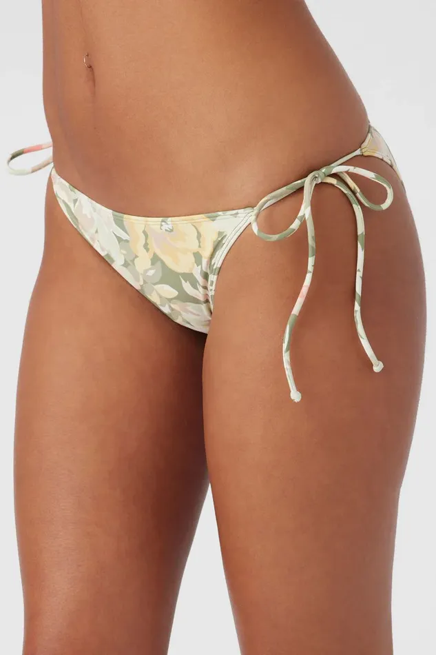 VEDA TROPICAL MARACAS TIE SIDE BOTTOMS Oil Green Women O039NEILL Swim