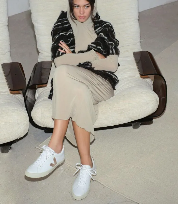 VEJA Campo Women CAMPO CHROMEFREE LEATHER WHITE PLATINE