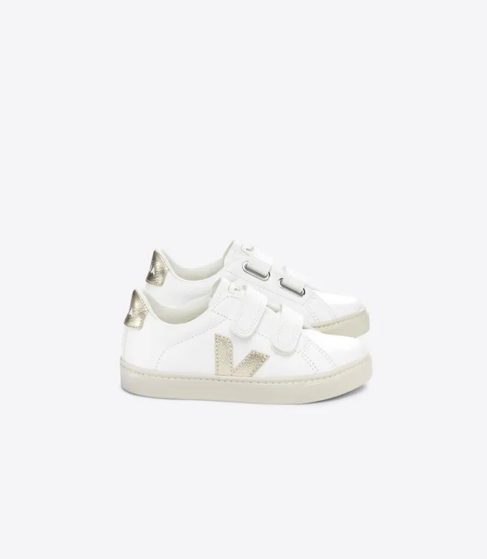 VEJA Esplar Kids ESPLAR CHROMEFREE LEATHER WHITE PLATINE