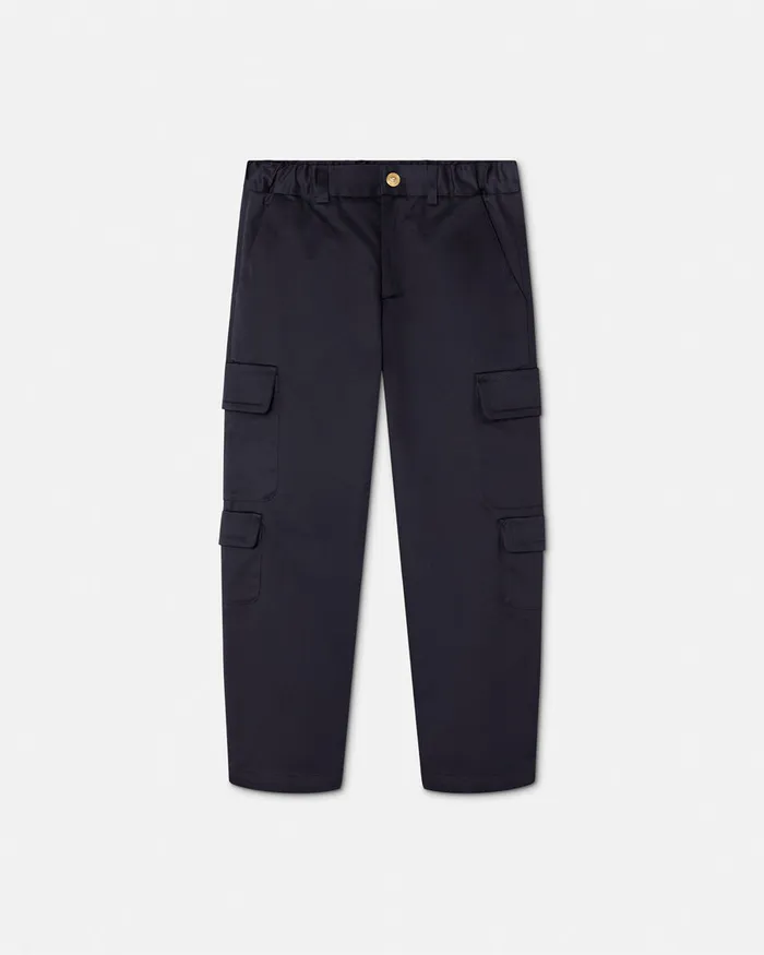 Versace Cargo Pants Blue Kids Pants