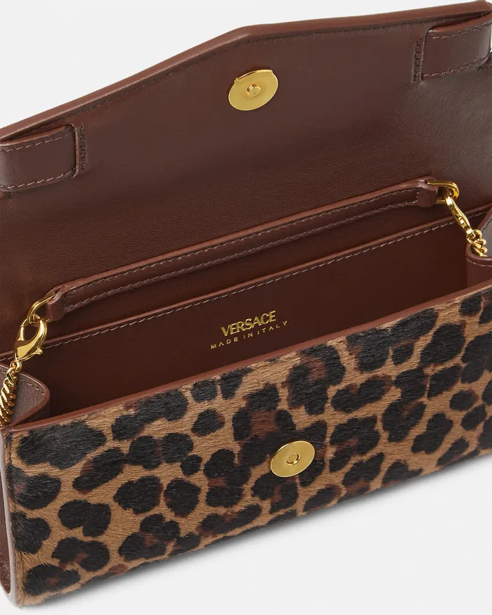 Versace Leopard Medusa 03995 Clutch Animalier Women Mini Bags and Clutches
