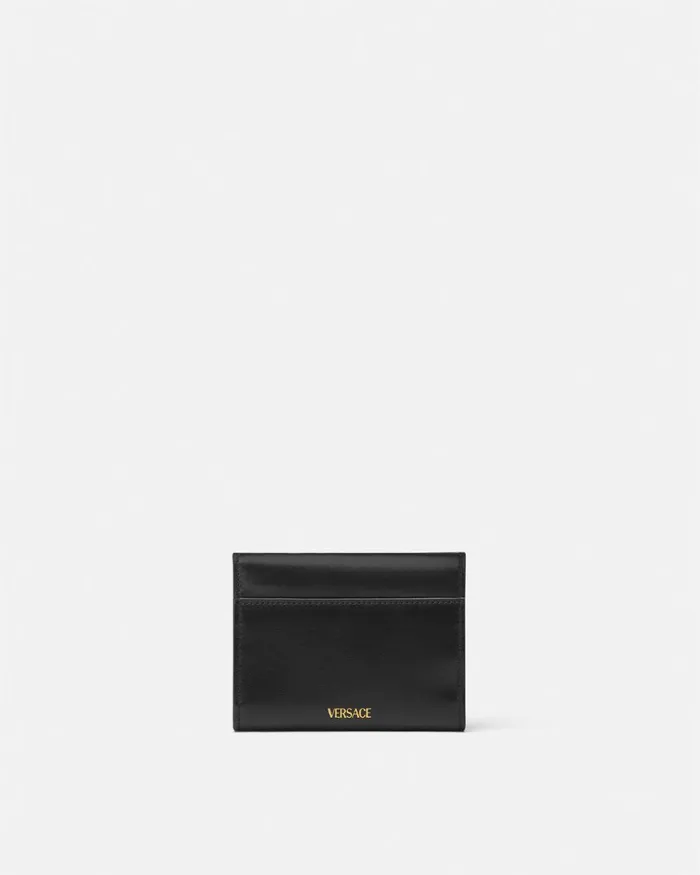 Versace Medusa 03995 Trifold Wallet Blackgold Women Wallets