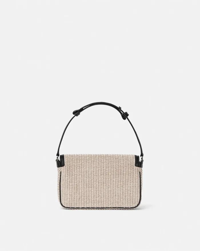 Versace Milano Raffia Crossbody Bag Beige MenWomen Crossbody and Messengers