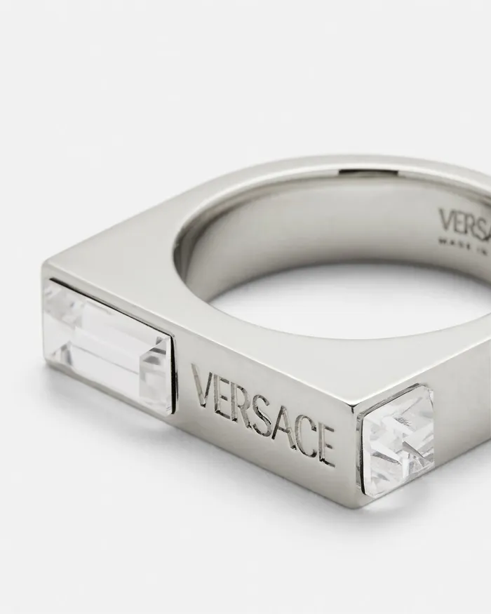 Versace Ring Silver MenWomen Rings
