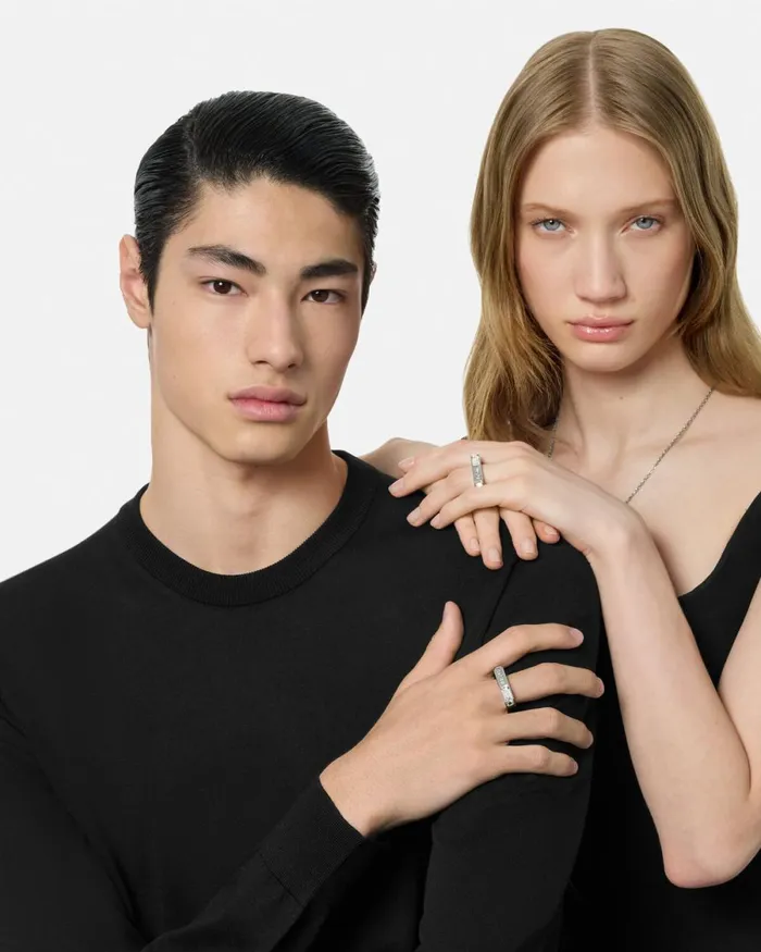 Versace Ring Silver MenWomen Rings