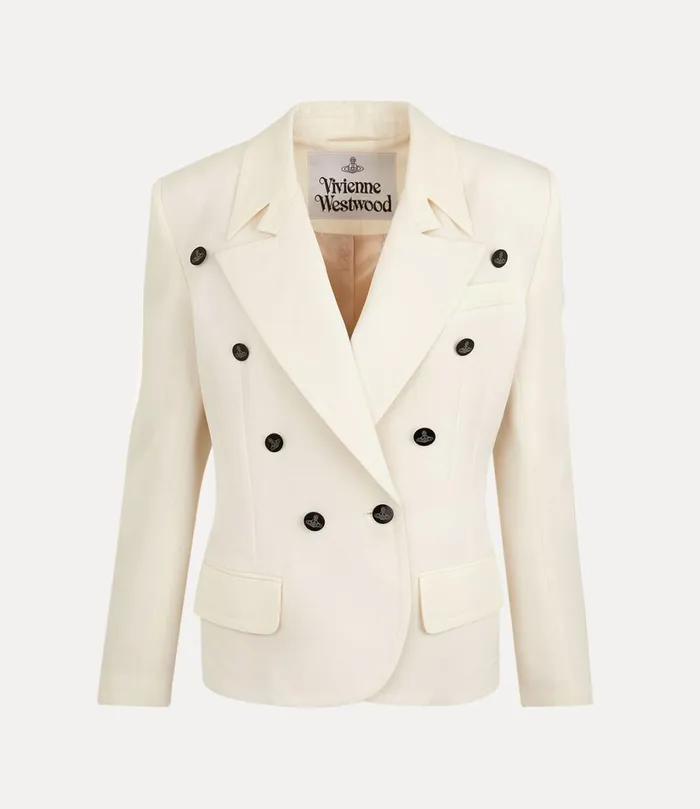 Vivienne Westwood Coats And Jackets Women Stewart Jacket White