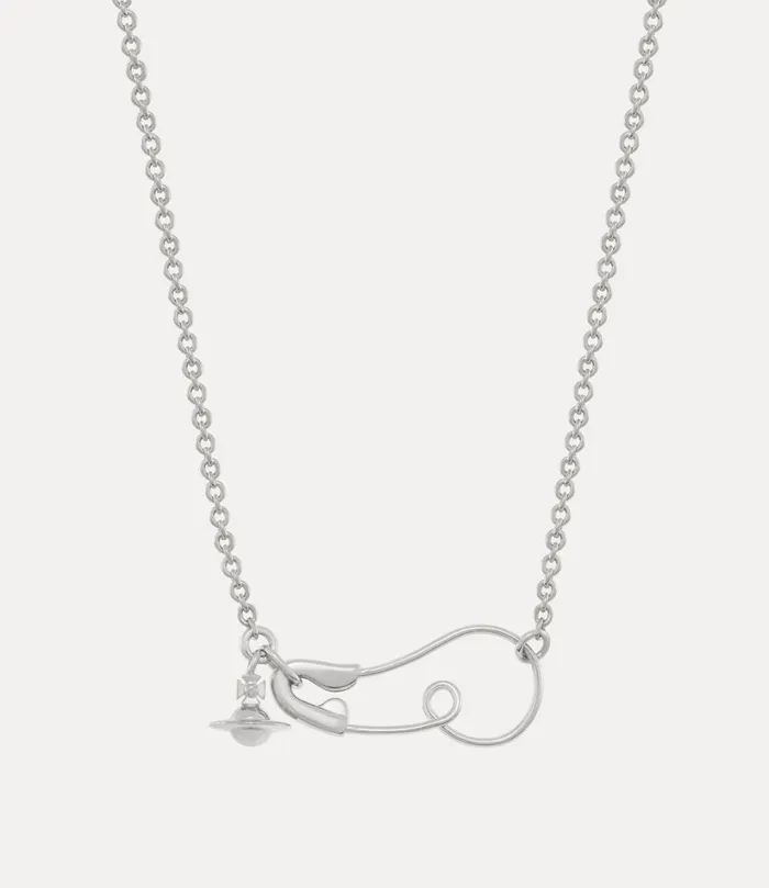 Vivienne Westwood Necklaces Women Maxima Pendant Necklace Platinum