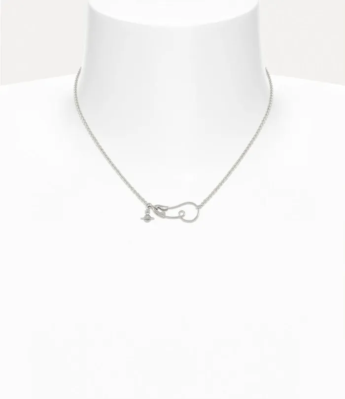 Vivienne Westwood Necklaces Women Maxima Pendant Necklace Platinum