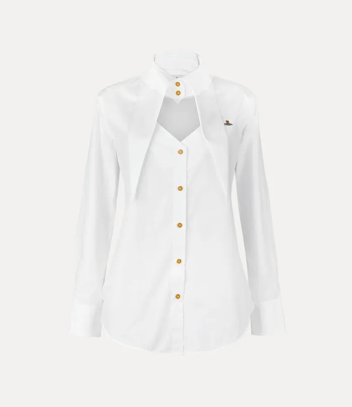 Vivienne Westwood Tops And Shirts Women Heart Shirt White