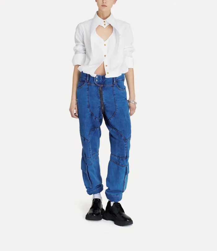 Vivienne Westwood Tops And Shirts Women Heart Shirt White