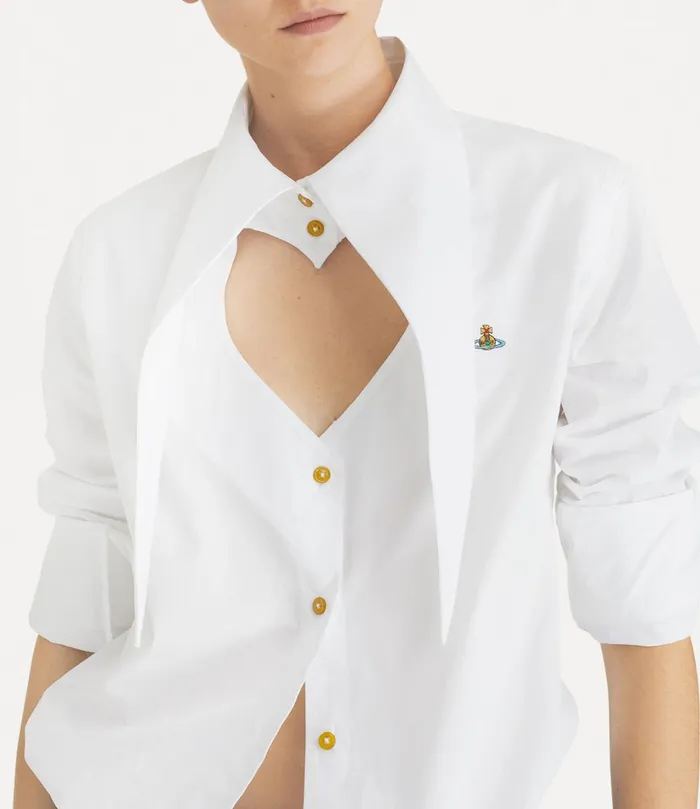 Vivienne Westwood Tops And Shirts Women Heart Shirt White