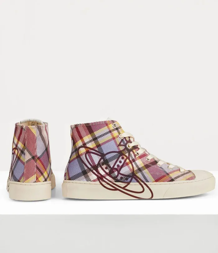 Vivienne Westwood Trainers Women High Top Plimsoll Mc Haze