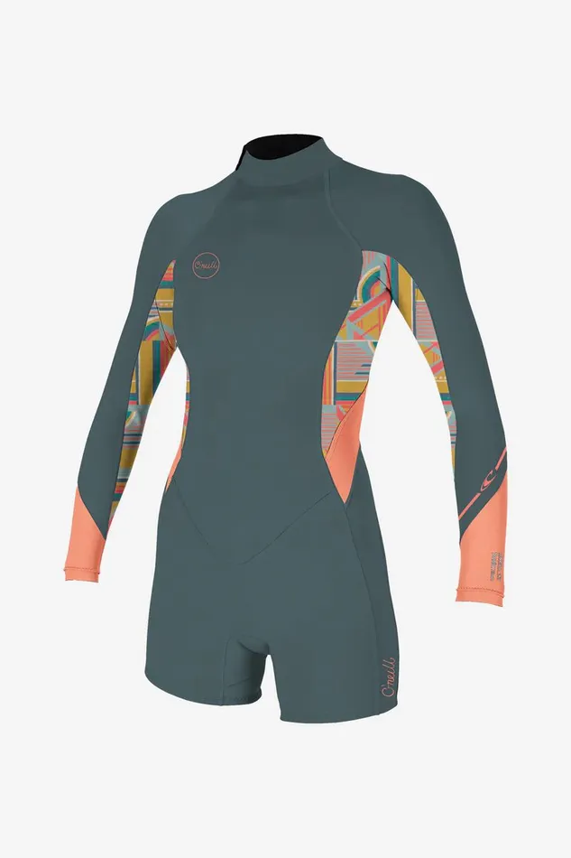 WOMEN039S BAHIA 2MM BACK ZIP LS SPRING WETSUIT Women O039NEILL Women039S Wetsuits WOMEN039S BAHIA 2MM BACK ZIP LS SPRING WETSUIT Women O039NEILL Women039S Wetsuits