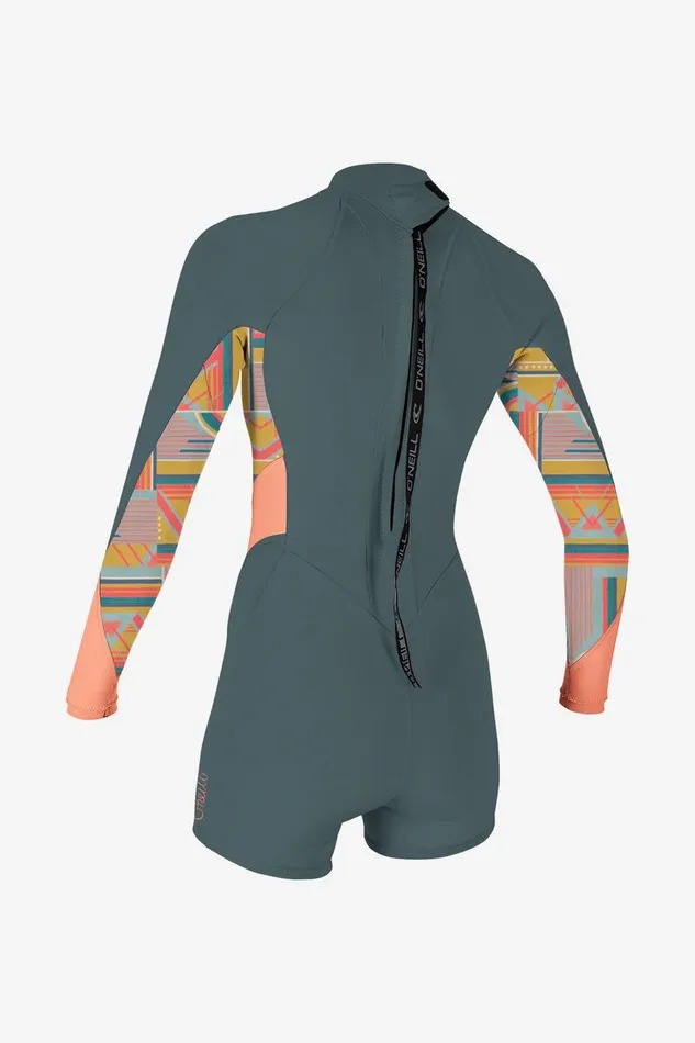 WOMEN039S BAHIA 2MM BACK ZIP LS SPRING WETSUIT Women O039NEILL Women039S Wetsuits
