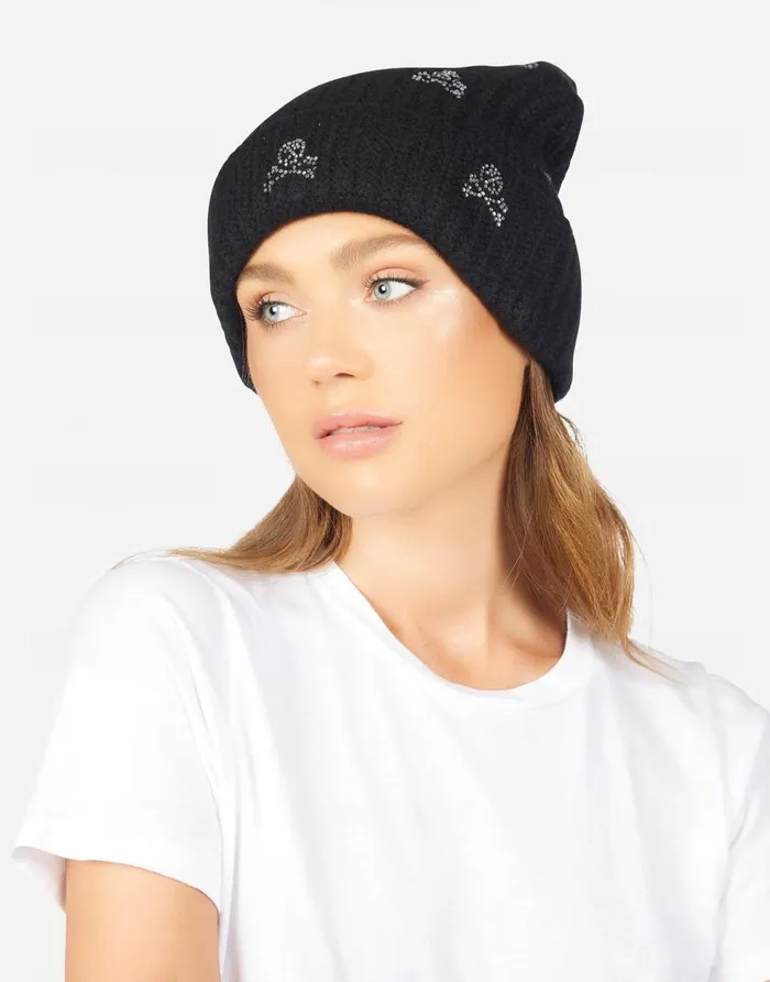 Women039s Blix Mini Crystal Cross Bone Skulls Black Lauren Moshi Sweaters and Knits Women039s Blix Mini Crystal Cross Bone Skulls Black Lauren Moshi Sweaters and Knits