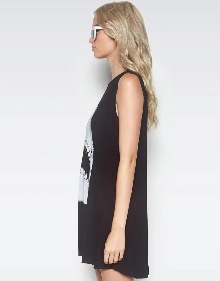 Women039s Deanna Shark Black Lauren Moshi Dresses
