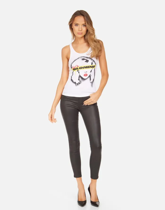 Women039s Esmerelda AKA Blondie White Lauren Moshi Tanks