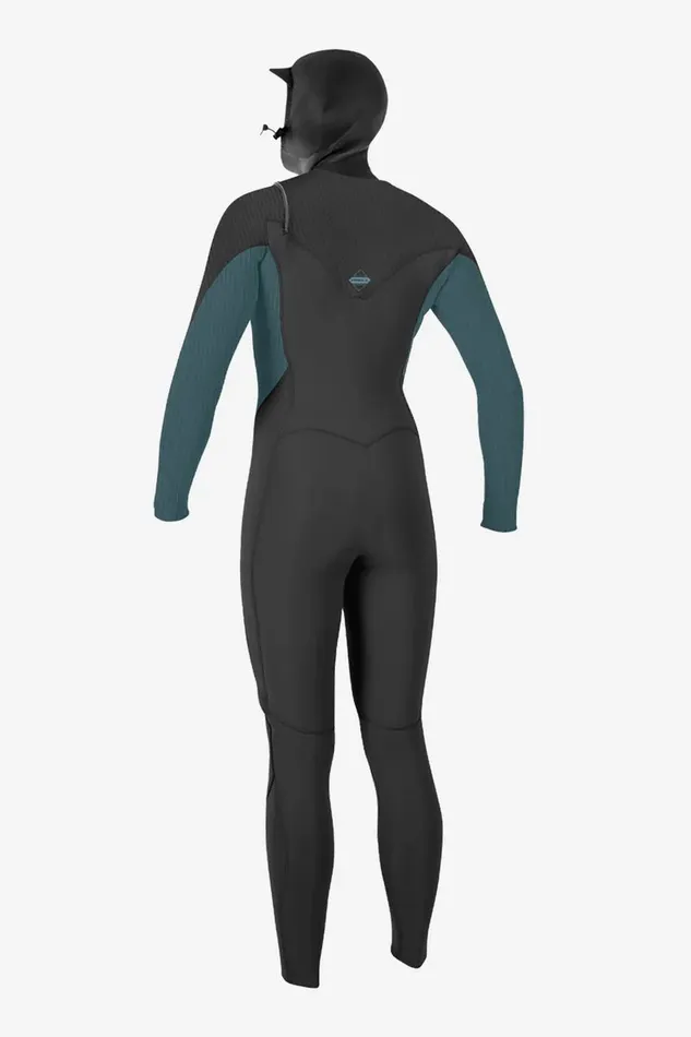 WOMEN039S HYPERFREAK 54MM CHEST ZIP FULL WETSUIT W HOOD Grph Blue Women O039NEILL Women039S Wetsuits