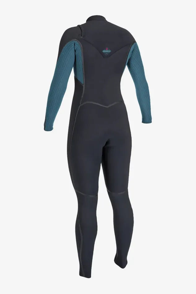 WOMEN039S HYPERFREAK FIRE 43MM CHEST ZIP FULL WETSUIT Blktidepool Women O039NEILL Women039S Wetsuits