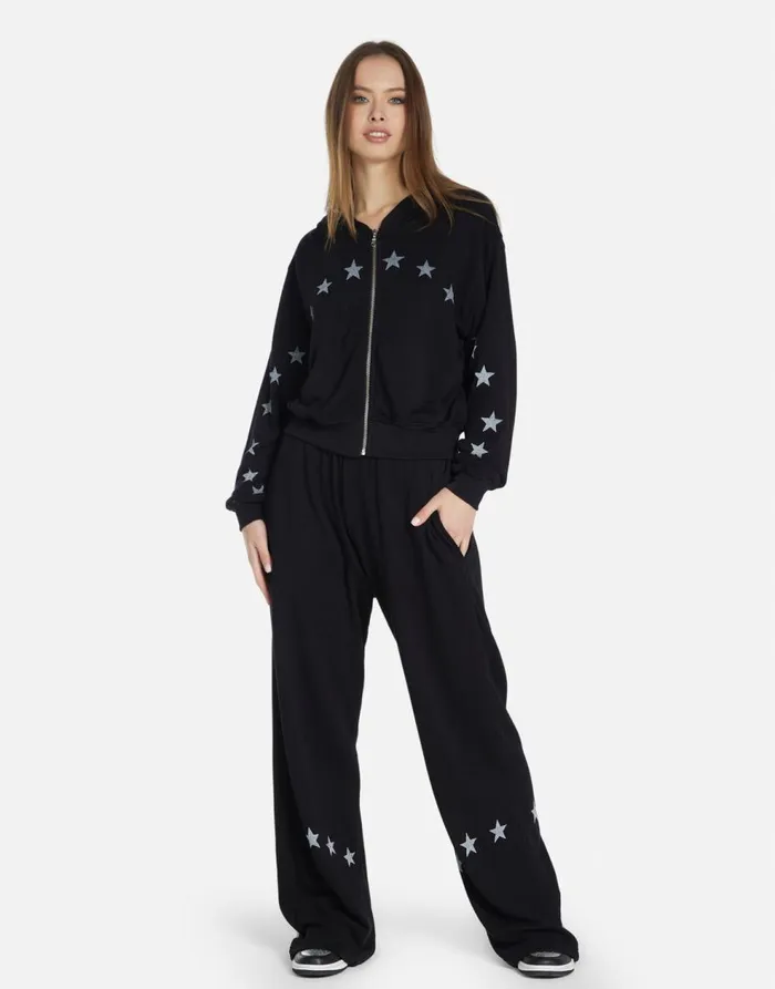 Women039s Lachelle Retro Skate Black Lauren Moshi Hoodies