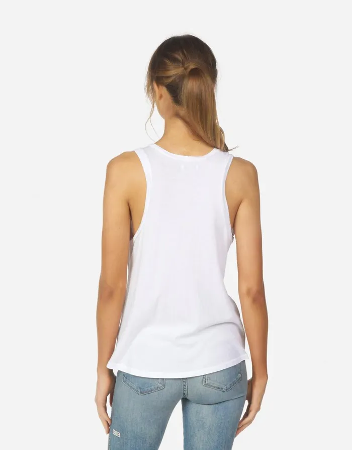 Women039s Peyton Daisy Crystal White Lauren Moshi Tanks