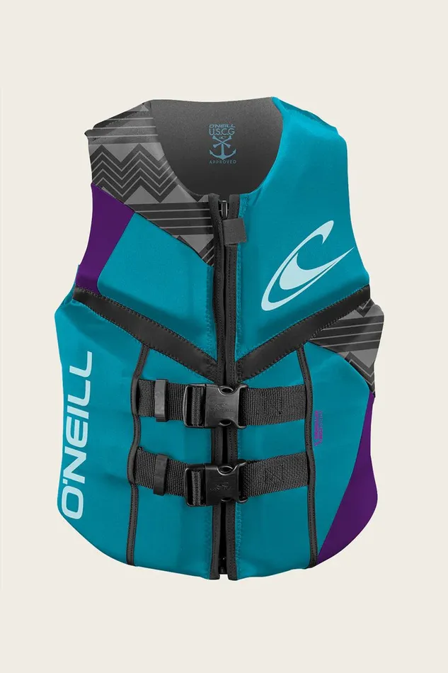 WOMEN039S REACTOR USCG VEST Trquvgrp Women O039NEILL Women039S Wetsuits