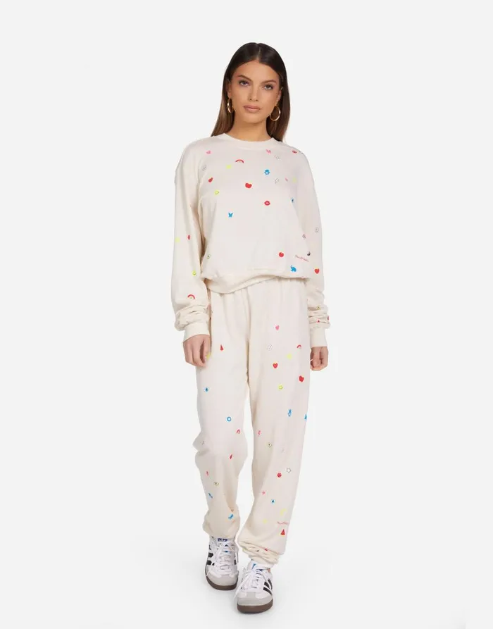Women039s Spalding Charm Elements Ivory Lauren Moshi Long Sleeve