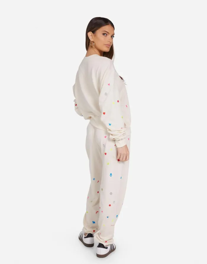 Women039s Spalding Charm Elements Ivory Lauren Moshi Long Sleeve
