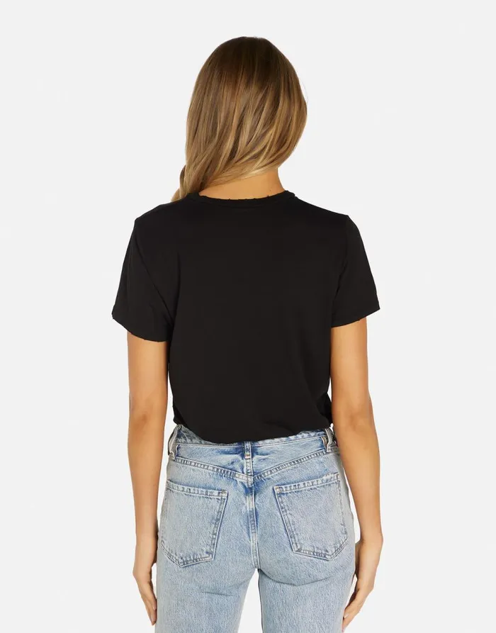 Women039s Wolf Elvis Presley Cadillac Black Lauren Moshi Short Sleeve