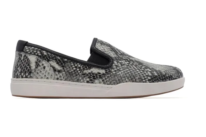 Women ABEO Footwear Sneakers Encore Slip On Snake Print Leather Women ABEO Footwear Sneakers Encore Slip On Snake Print Leather