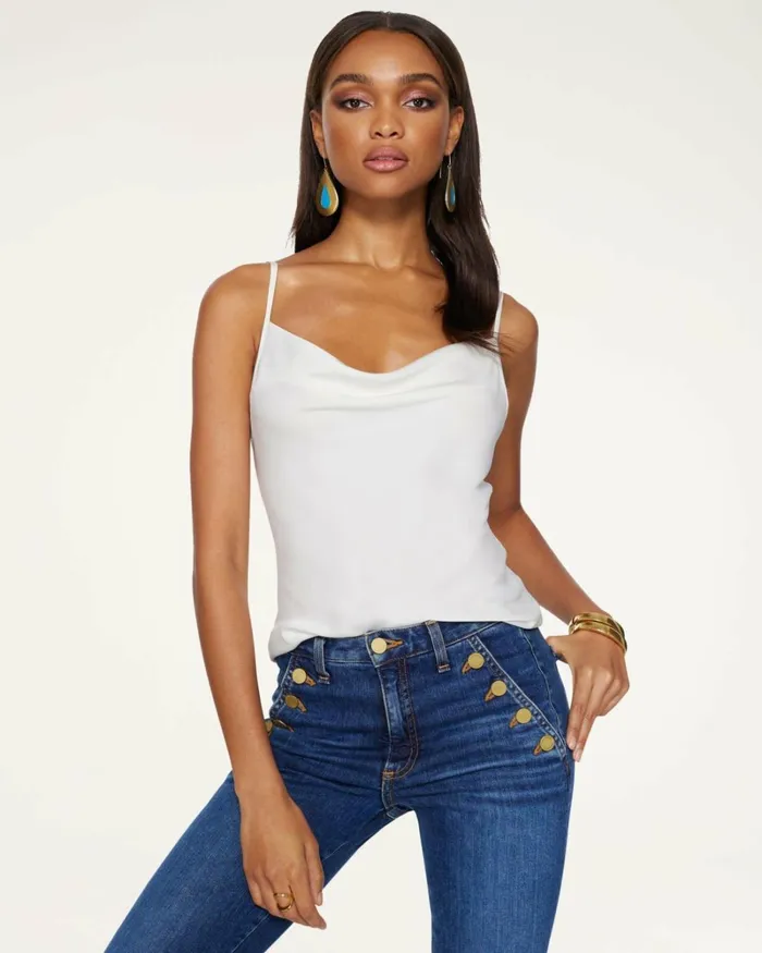 Women Abigail Cowl Neck Tank Top Black Ramy Brook Tops Women Abigail Cowl Neck Tank Top Black Ramy Brook Tops