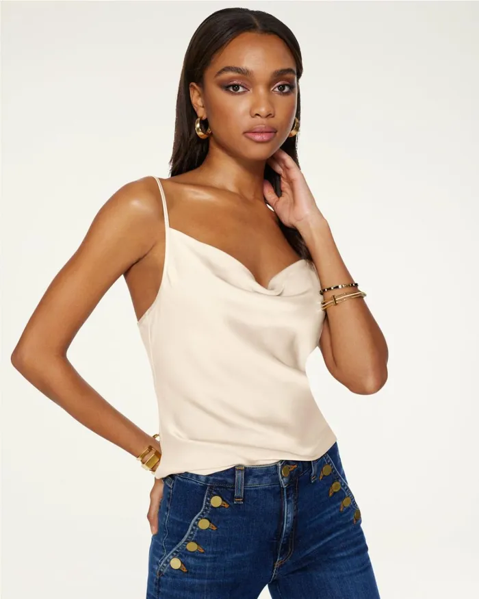 Women Abigail Cowl Neck Tank Top Black Ramy Brook Tops Women Abigail Cowl Neck Tank Top Black Ramy Brook Tops