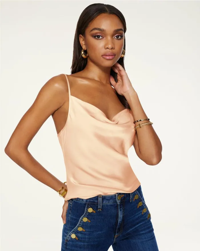 Women Abigail Cowl Neck Tank Top Black Ramy Brook Tops Women Abigail Cowl Neck Tank Top Black Ramy Brook Tops