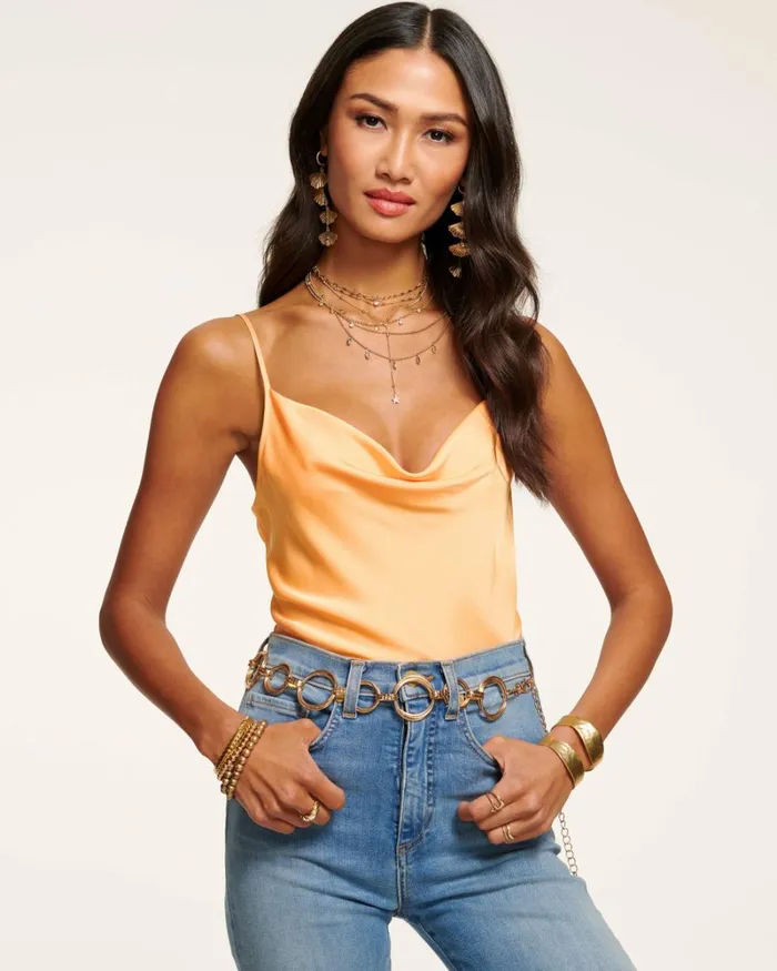 Women Abigail Cowl Neck Tank Top Black Ramy Brook Tops Women Abigail Cowl Neck Tank Top Black Ramy Brook Tops