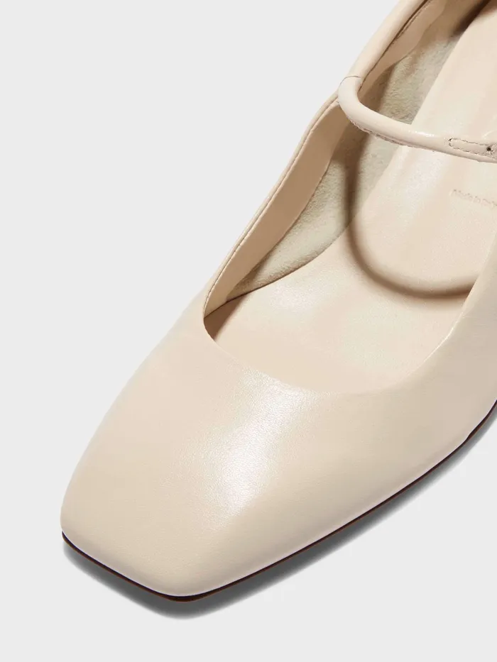 Women Aeyde ALINE Creamy Mary Jane Pump Aeyde Pumps
