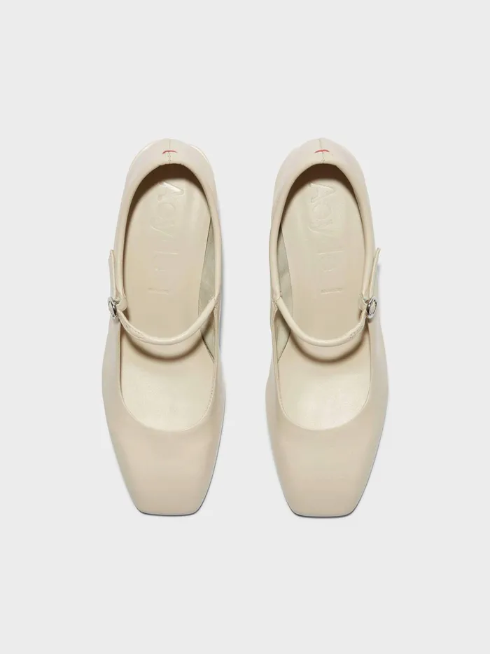 Women Aeyde ALINE Creamy Mary Jane Pump Aeyde Pumps