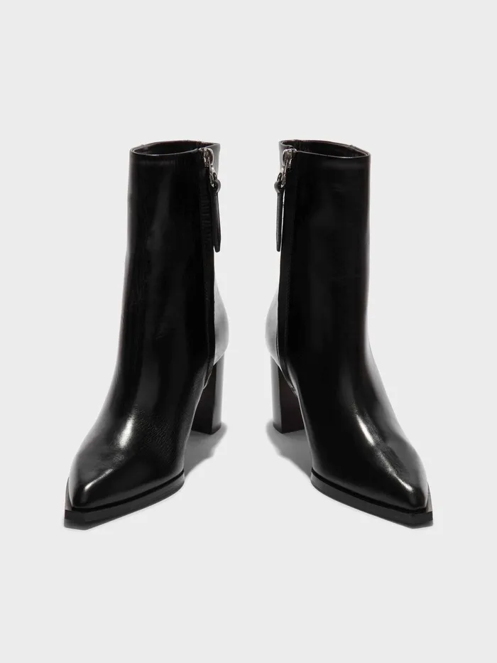 Women Aeyde GLORIA Black High Heel Boot Aeyde Ankle Boots