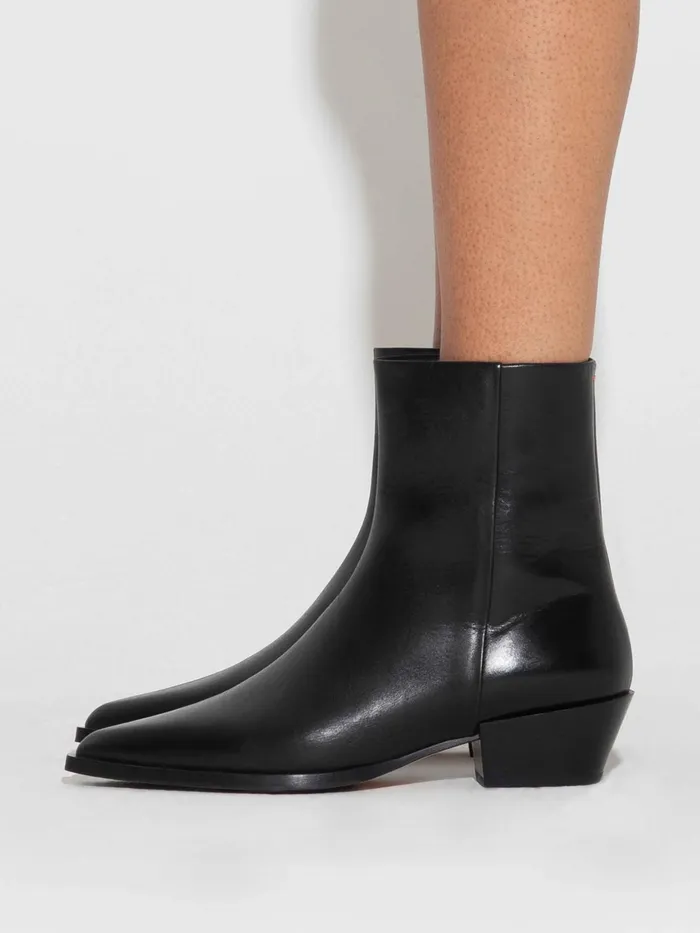 Women Aeyde RUBY Black Ankle Boot Aeyde Ankle Boots