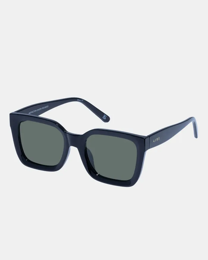 Women AIRE ABSTRACTION BLACK Sunglasses NOVO Shoes